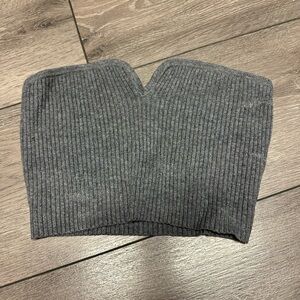 Wild Fable Gray Ribbed Knit Accessory